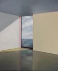 Tobias Stutz<br><p class='title'>Ausblick</p>, 2015<br>Öl auf Leinwand<br> 60 x 50  cm<br> verkauft