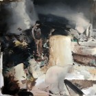 Enrico Freitag<br><p class='title'>Gift</p>, 2015<br>Öl auf Leinwand<br> 80 x 80  cm