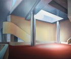 Tobias Stutz<br><p class='title'>Paris-Foyer</p>, 2015<br>Öl auf Leinwand<br> 100 x 120  cm