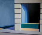 Tobias Stutz<br><p class='title'>Hopper II</p>, 2014<br>Öl auf Leinwand<br> 50 x 60  cm